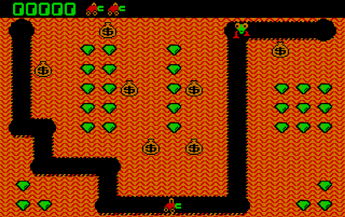 Digger 1983 computer game